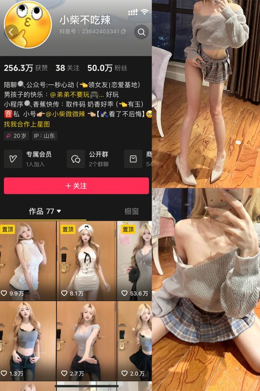 抖音 小柴不吃辣 微密圈  NO.003期 【27P】-微密来-