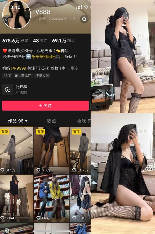 抖音 V888 微密圈  NO.003期 【47P6V】-微密来-