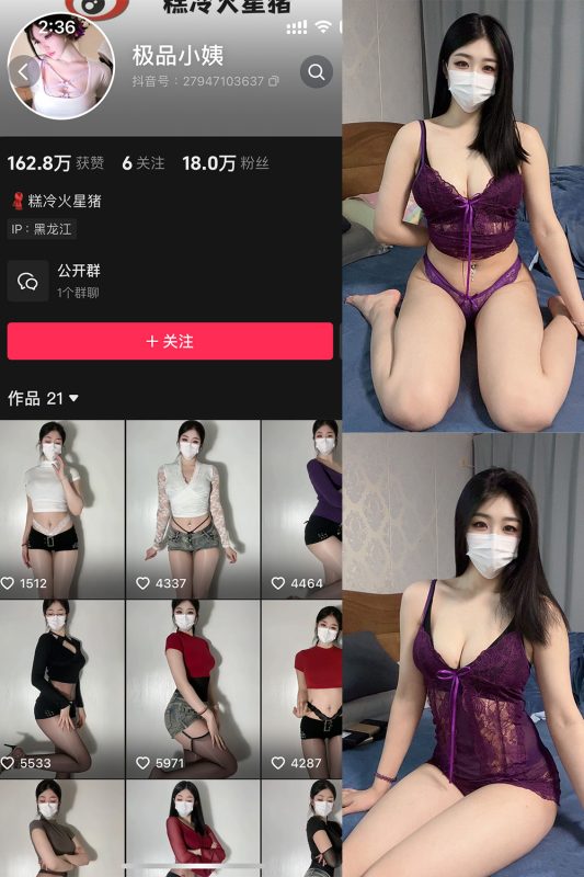 抖音 极品小姨 微密圈  NO.002期 【13P2V】最新至：2024.12.20-微密来-