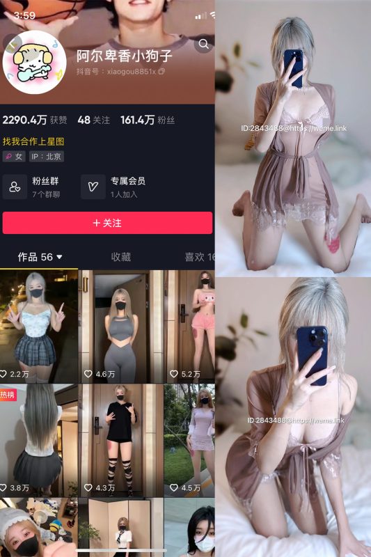 抖音 阿尔卑香小狗子 微密圈  NO.045期 【39P】最新至：2026.6.9-微密来-